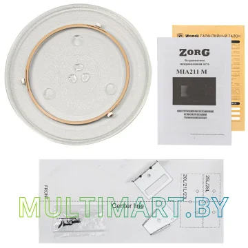 Микроволновая печь ZorG MIA211 M (черный) картинка 5